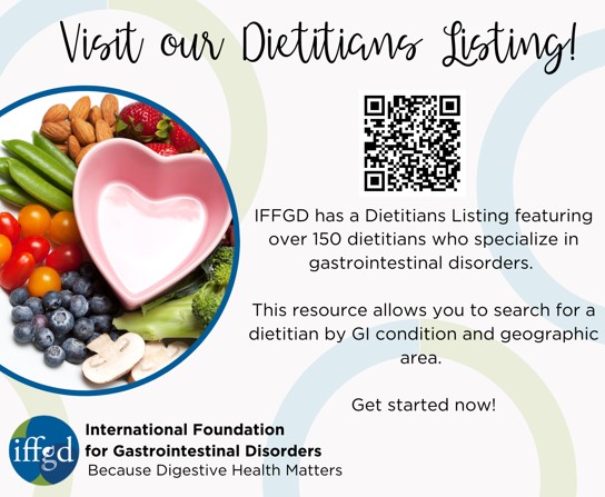 dietary fiber: dietitians listing